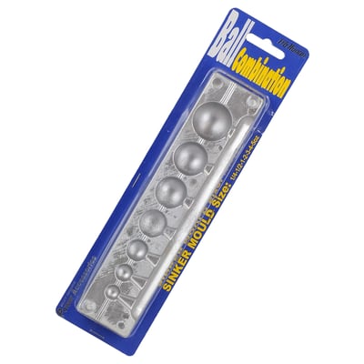 Pro Hunter Ball Sinker Mould Combo 1/4oz - 6oz