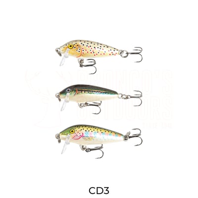 Rapala Pro Guide CountDown Lure 3 Pack