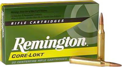 Remington Core-Lokt .25-06 Rem 120gr PSP 20 Rounds