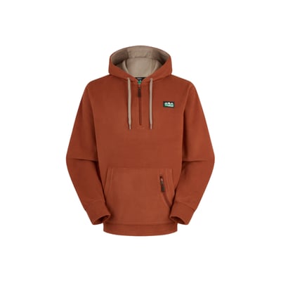 Ridgeline Ballistic Fleece Hoodie Russet