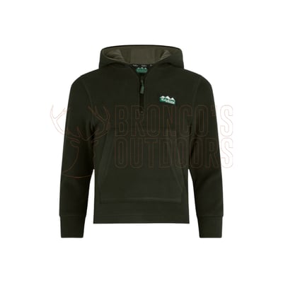 Ridgeline Kids Ballistic Fleece Hoodie Deep Forest