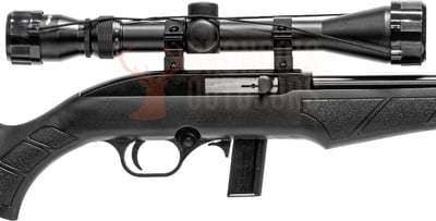 Rossi 7022 .22 LR + Nikko Stirling Mountmaster 3-9x40 Riflescope + Rimfire Suppressor
