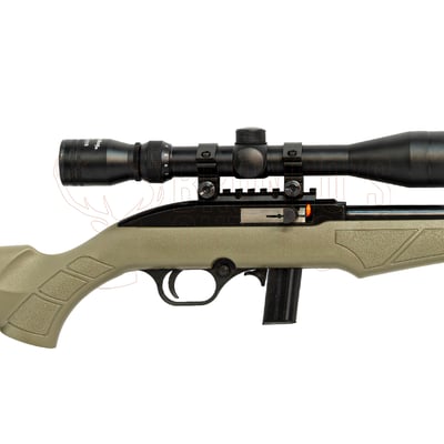 Rossi 7022 Green Stock .22 LR 18" + Nikko Stirling Mountmaster 3-9x40mm + Rimfire Suppressor .22 LR