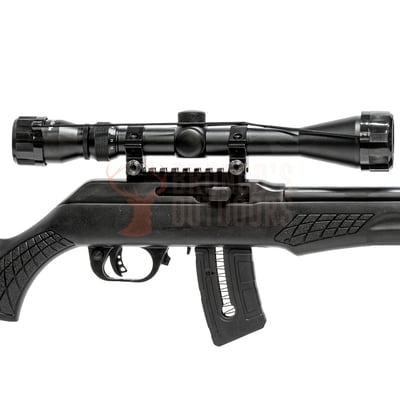Rossi 7122M .22 WMR + Nikko Stirling Mountmaster Riflescope 3-9x40mm + Nielsen Sonic Suppressor