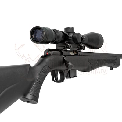 Rossi 8117 .17 HMR + Nikko Stirling Mountmaster Riflescope 3-9x40mm HMD Reticle + Nielsen Sonic 35 Rimfire Suppressor