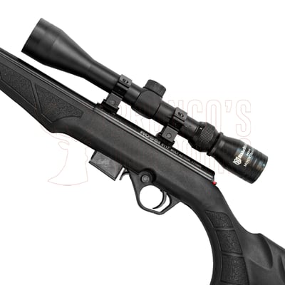 Rossi 8117 .17 HMR + Nikko Stirling Mountmaster Riflescope 3-9x40mm HMD Reticle + Nielsen Sonic 35 Rimfire Suppressor