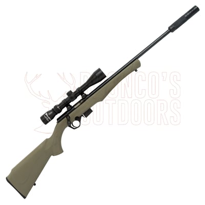 Rossi 8122 Green Stock .22 LR + Nikko Stirling Mountmaster Scope 3-9x40mm + Rimfire Suppressor .22 LR