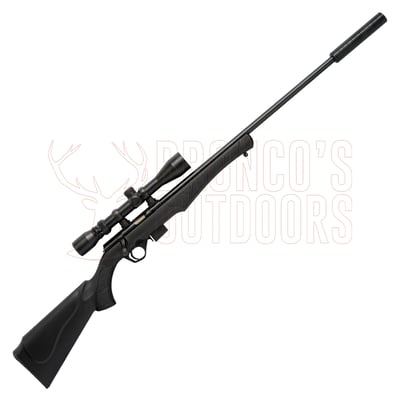 Rossi 8122M .22 WMR Bolt Action + 3-9x40mm Scope + Suppressor