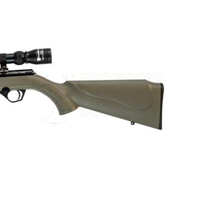 Rossi 8122M Green .22 Mag + Nikko Stirling Mountmaster 3-9x40 + Nielsen Sonic Suppressor