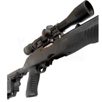 Ruger 10/22 Blued Synthetic Tac Hammer Stock .22 LR + 3-9x32mm Scope + 2 Spare Magazines + Suppressor