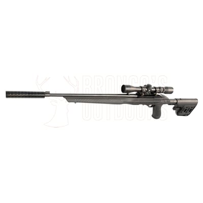 Ruger 10/22 Blued Synthetic Tac Hammer Stock .22 LR + 3-9x32mm Scope + 2 Spare Magazines + Suppressor