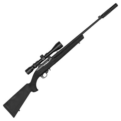 Ruger 10/22 Hogue Blued .22 LR + 3-9x32 Scope + Suppressor