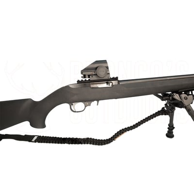 Ruger 10/22 Hogue SR-X .22 LR Rifle + Paracord Sling + Bipod + Red Dot Sight
