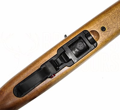 Ruger 10/22 Sporter Blued Wood .22 LR Rifle + 4x32mm Scope + Suppressor