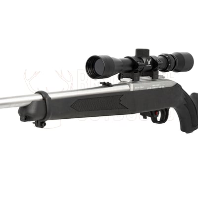 Ruger 10/22 Synthetic Stainless .22 LR + 3-9x32 Scope + Suppressor