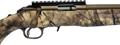 Ruger American Rimfire Go Wild CamoBronze Cerakote .22 LR 18"