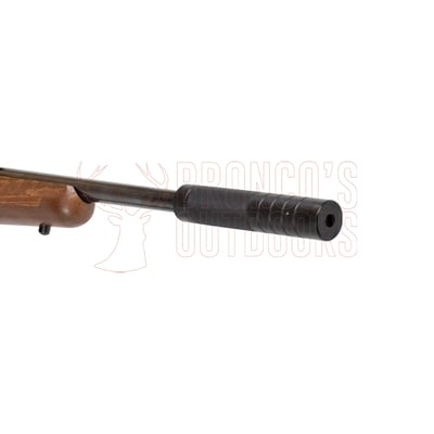 Ruger American Rimfire Wood Threaded .22 LR + Burris Fullfield 3-12x42mm Plex KSB + Suppressor