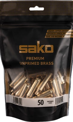 Sako .223 Remington Unprimed Rifle Cases