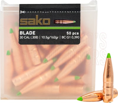 Sako Blade Projectiles .30 Cal 162gr 50 Count