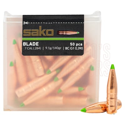 Sako Blade Projectiles 7mm 140gr 50 Count