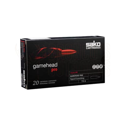 Sako Gamehead Pro .7mm-08 Rem 150gr Polymer Tip
