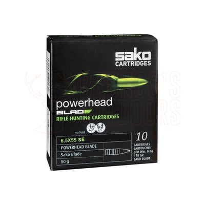 Sako Powerhead 6.5x55SE 120gr Blade