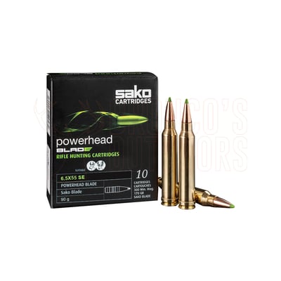 Sako Powerhead 6.5x55SE 120gr Blade