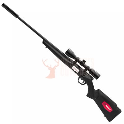 Savage B17 Blued Left Hand .17 HMR + 3-9x40 Scope + Suppressor