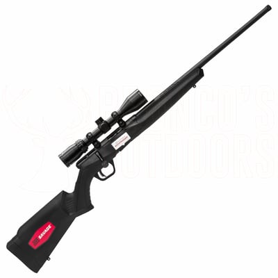 Savage B22 Blued .22 WMR + 3-9x40 Scope + Suppressor