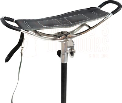 Scott's Walking Seat Stick with Turf Disc & Rubber Foot