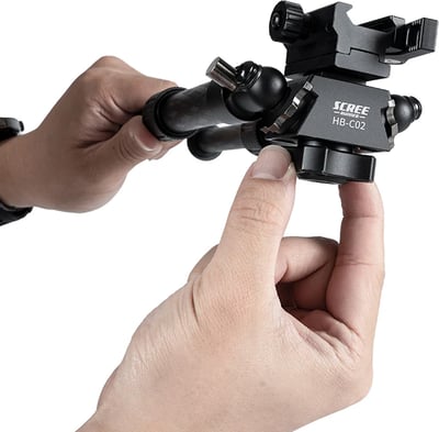 Scree Runner BPC02 Carbon Fibre Bipod Pan & Tilt