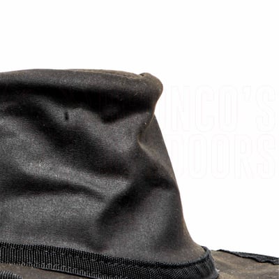Selke 103 Cotton Oilskin Hat Brown