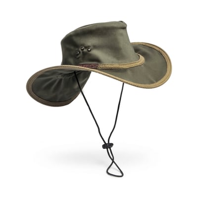 Selke 110K Crushable Cotton Blend Hat Khaki