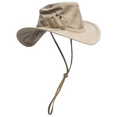 Selke Crushable Cotton Blend Hat 110 Beige