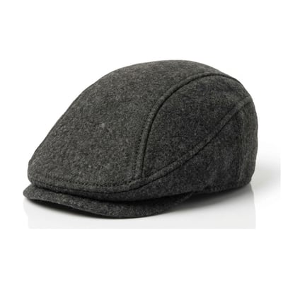 Selke Woollen Cap Charcoal XL