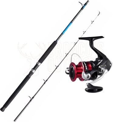 Shimano Aquatip Rod 6'6" 3-6kg 4pc + Shimano Sienna Spinning Reel 2500FG