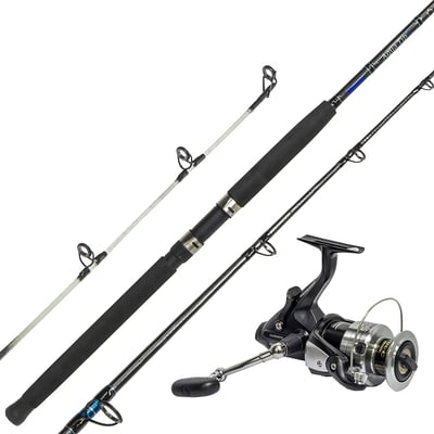Shimano Aquatip Spin Rod 7' 10-15kg + Shimano Baitrunner OC Spinning Reel 8000