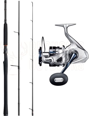 Shimano Backbone 8'3" PE: 3-5 2-Piece + Shimano Saragosa SW 8000HG