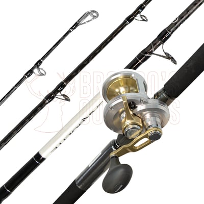 Shimano Carbolite Overhead Rod 7'-2 Piece 10-15kg + Shimano Talica 12 Single Speed Overhead Reel