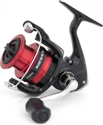 Shimano Catana 6'6" 4pc 3-6kg Fishing Rod with Rod Tube + Shimano Sienna 2500FE Fishing Reel