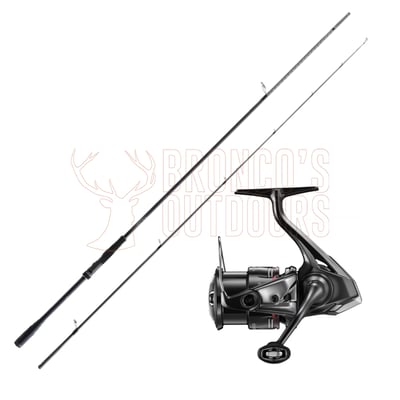 Shimano Dialuna S76M Spin Rod 7'6" PE 0.8-2 + Shimano Vanford C3000HG Spinning Reel