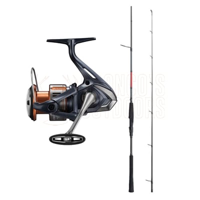 Shimano Divergex Fishing Rod 7'6" 4-8kg + Shimano Nasci Spinning Reel C3000HGFD