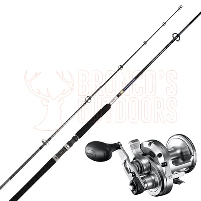 Shimano Grappler BB Rod 5'6" PE:6 + Shimano Speedmaster II Reel 12 LD