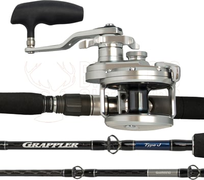 Shimano Grappler Type J Rod 5'3" PE:8 + Shimano Ocea Jigger 4000 Fishing Reel