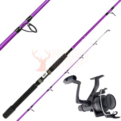 Shimano Kidstix 5'5" 4-8kg Purple Rod + Shimano IX4000R Reel
