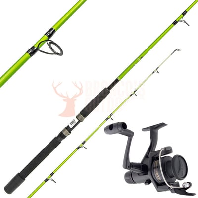 Shimano Kidstix Fishing Rod 6' 2-5kg Green + Shimano IX2000R Reel