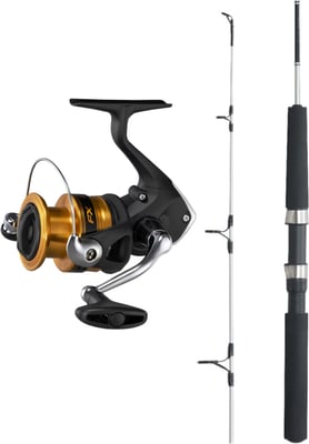 Shimano Kidstix Rod 5'5" 4-6kg Silver + Shimano FX4000 Reel