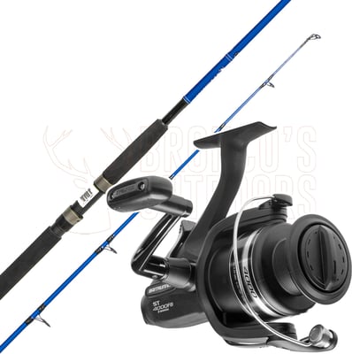 Shimano Kidstix Spin Rod 5'5" 4-6kg Blue + Shimano Baitrunner ST 4000FB Spin Reel