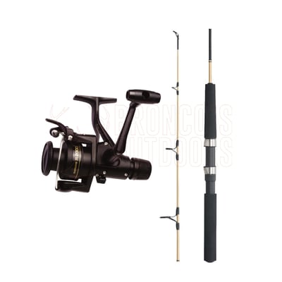Shimano Kidstix Spinning Rod 6' 2-5kg 2-Piece Gold + Shimano IX2000R Spinning Reel