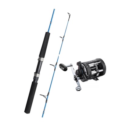 Shimano Lipstix Fishing Rod 6'6" 1 Piece 8-15kg + Shimano TR2000LD Charter Special Fishing Reel